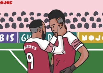 Masa Depan Arsenal Ada di Kaki-kaki Lelah Lacazette MOJOK.CO