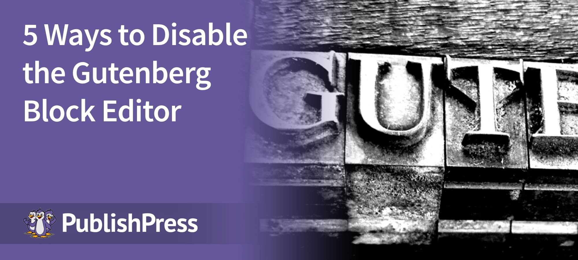 Disable Gutenberg Header