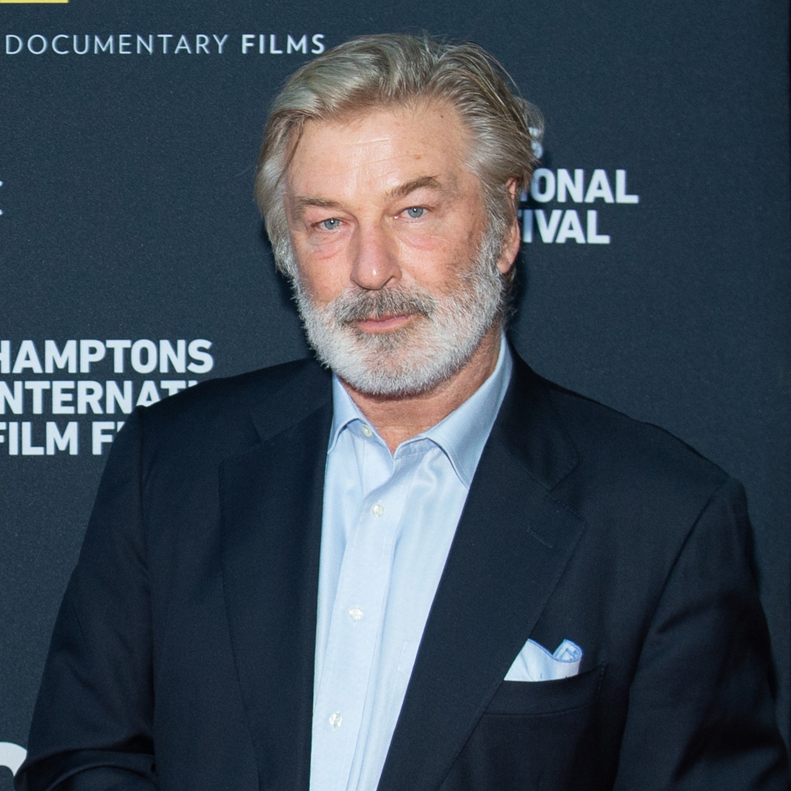 Alec Baldwin attends the World Premiere of National Geographic Documentary Films' 'The First Wave' at Hamptons...