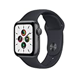 Apple Watch SE (GPS, 40mm) - Space Grey Aluminium Case with Midnight Sport Band - Regular