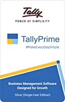 TallyPrime Silver - one software for all your business needs - Accounting, GST, Invoice, Inventory, MIS & more (No CD....