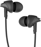 boAt Bassheads 100 in Ear Wired Earphones with Mic(Black)