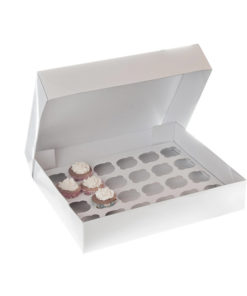 Cupcake Box - weiss, mini