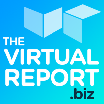 The Virtual Report.biz Logo