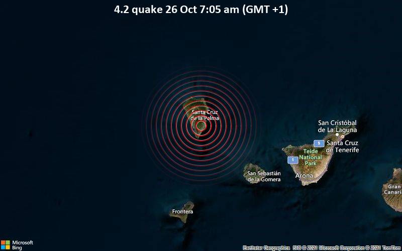 4.2 quake 26 Oct 7:05 am (GMT +1)