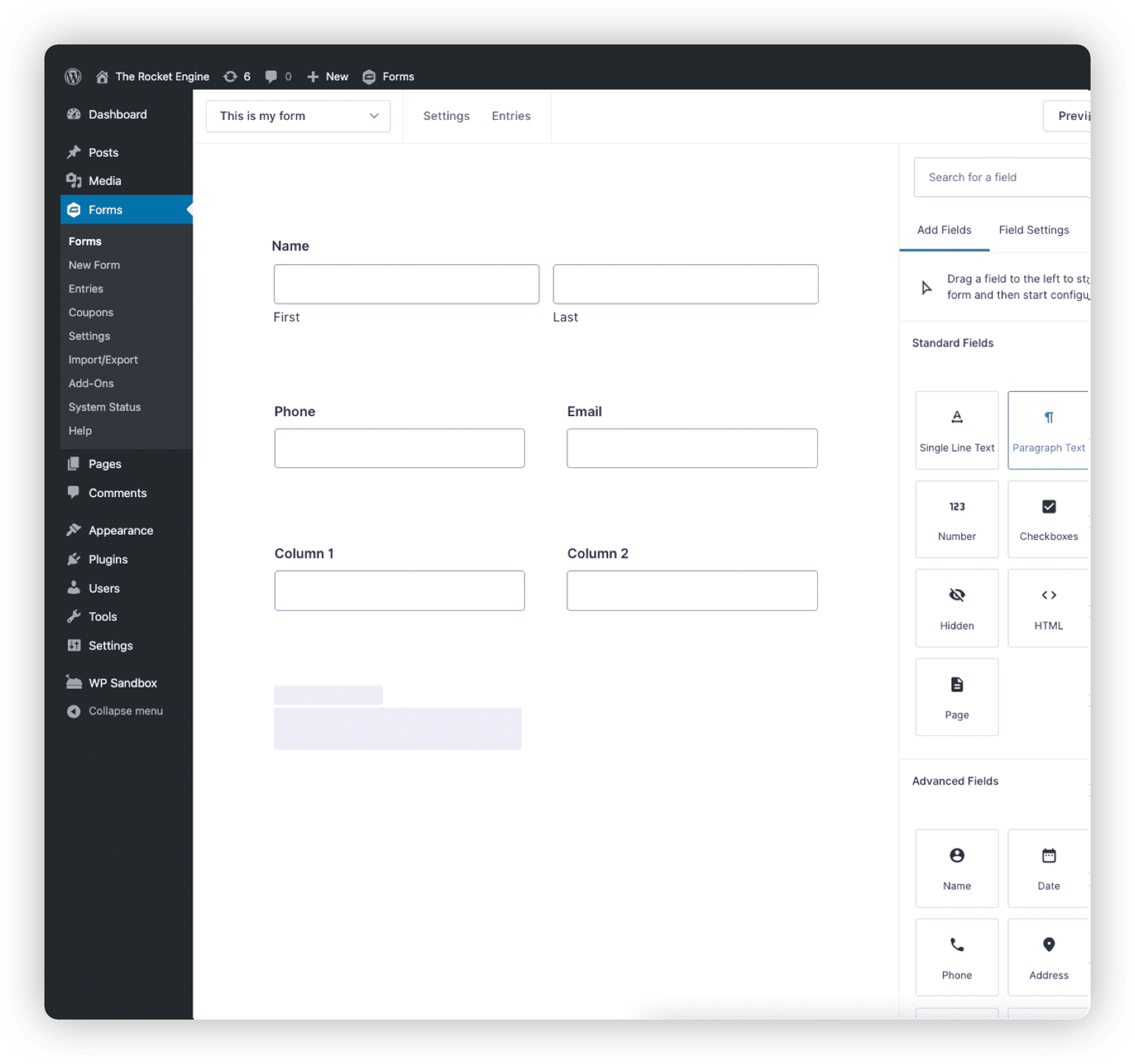 Column Layouts