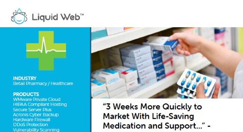 “3 Weeks More Quickly to Market With Life-Saving Medication and Support...” - Specialist Pharmacy Case Study