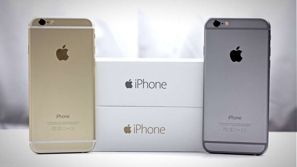 iPhone 6 in spacegrijs en goud