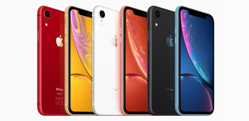 iPhone XR kleuren