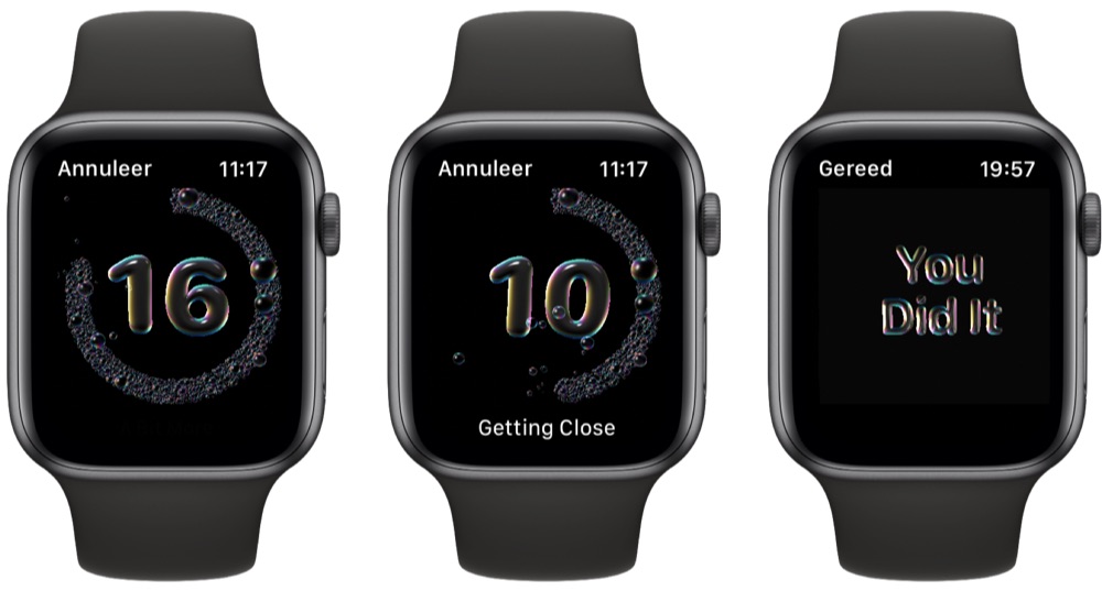 Handen wassen met Apple Watch en watchOS 7