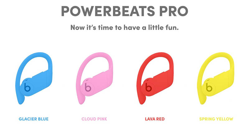 Powerbeats Pro 2020 kleuren