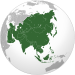 Asia (orthographic projection).svg