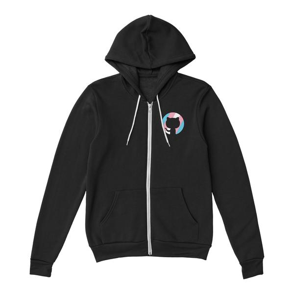 Invertocat Trans Pride Hoodie