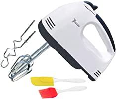 JONTUS 260 watt Hand Blender Mixer Electric Egg Beater For Cake Making and Whipping Cream with free silicon oil brush...