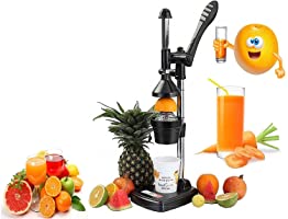 GONCHAK HUB Aluminium Hand Press Citrus Fruit Juicer,Cold Press Juicer, Manual HandPress Juicer and Squeezer for Fruits...