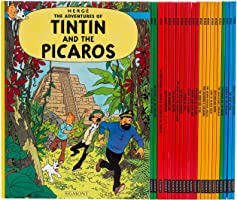 Tintin Paperback Boxed Set 23 titles