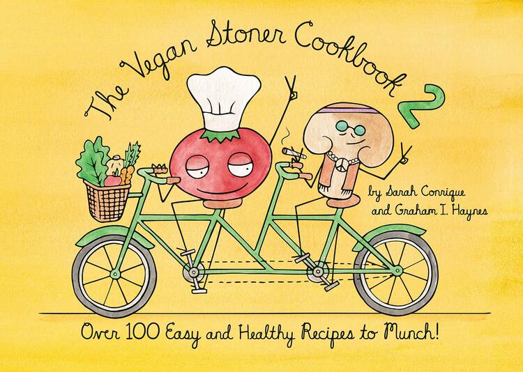 The Vegan Stoner Cookbook 2: Over 100 Easy and Healthy Recipes to Munch Hardcover – February 9, 2021
by Sarah Conrique (Author), Graham I. Haynes (Author)