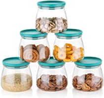 MEELANA Woman's 1st Choice Airtight Container Jar Set For Kitchen, Organizer, Container Set Items, Air Tight Containers...
