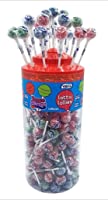 Vidal Lollipops Lotta Lollies Lollipops Tongue Painter Gluten Free, Suitable for Vegetarians 150 Lollies (Cherry Flavour...