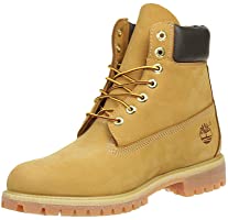 Timberland Men's Rugged 6 Inch Plain Toe Waterproof Lace-up Boots