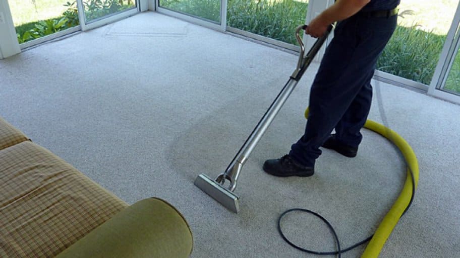 The purpose of agitation is to spread the chemical uniformly and completely over the carpet fibers and is essential for carpet cleaning, says Nugent. (Photo courtesy of Angie&#039;s List member Brian K. of Rocky River, Ohio)