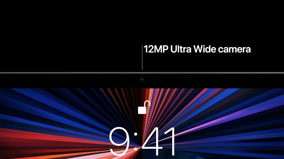 iPad Pro ultrawide camera