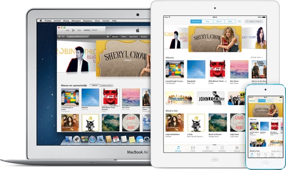 iTunes in the Cloud iOS 7