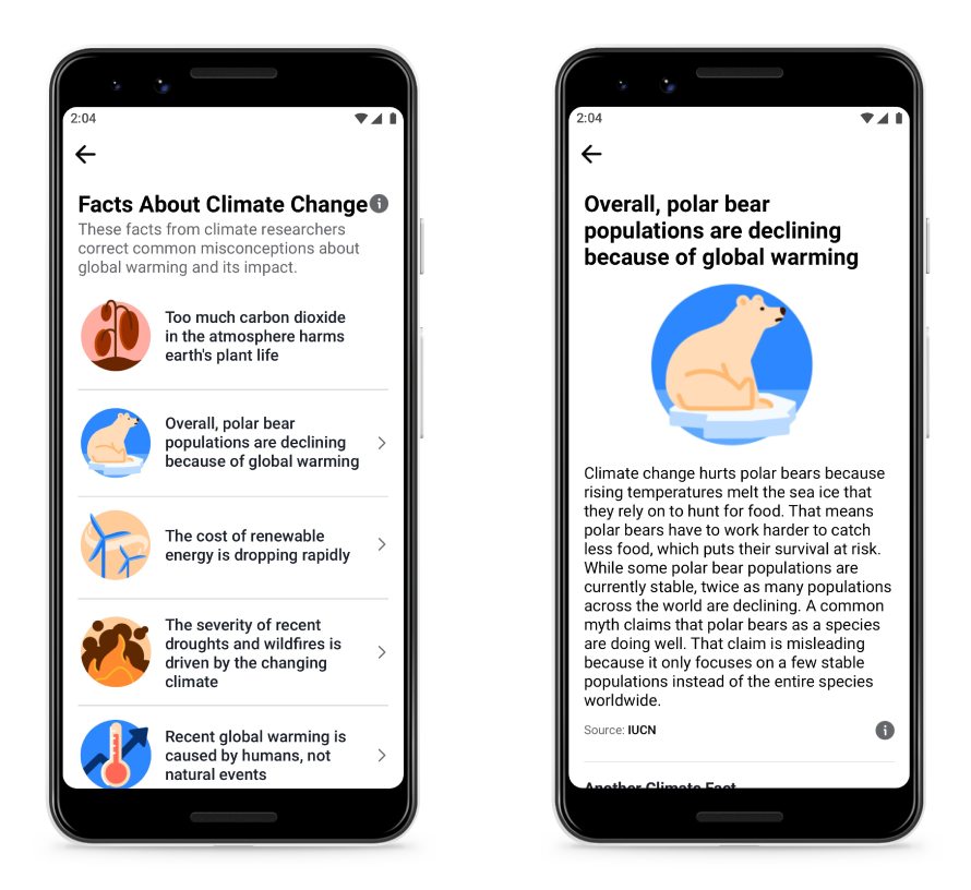 Facts About Climate Change product screenshot