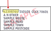 address label