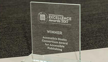 Photo of the ABC International Excellence Award