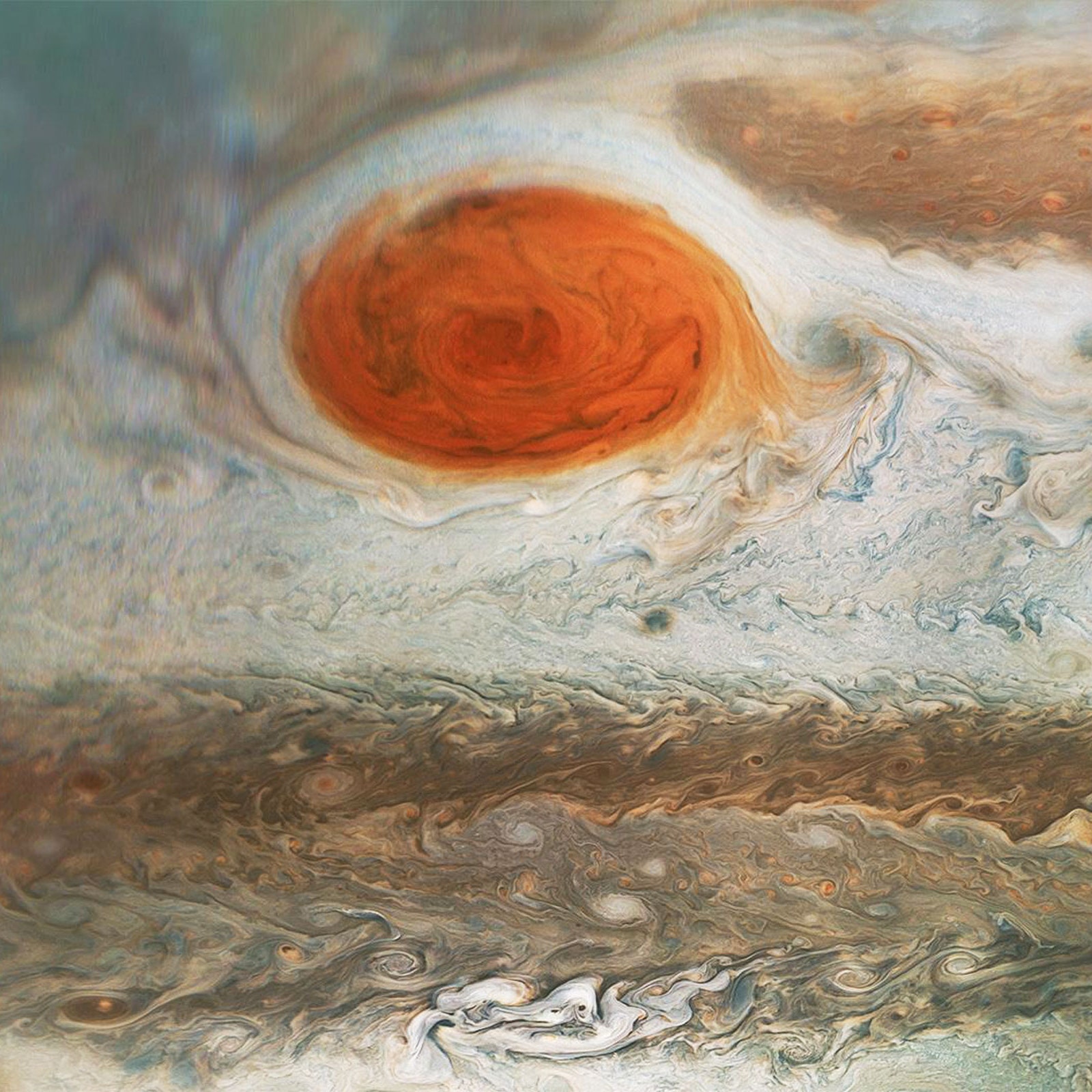 Juno red spot