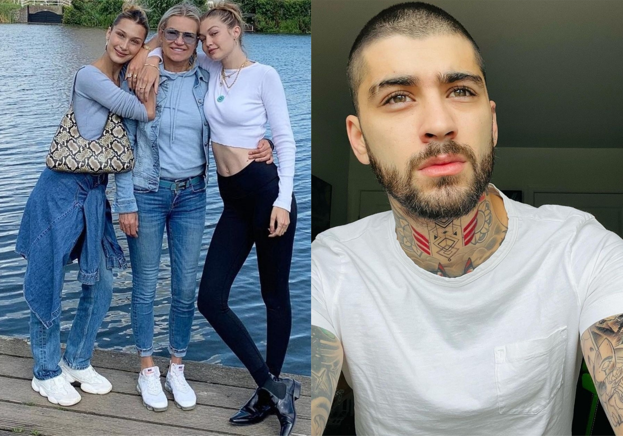 Фото © Instagram / yolanda.hadid и zayn