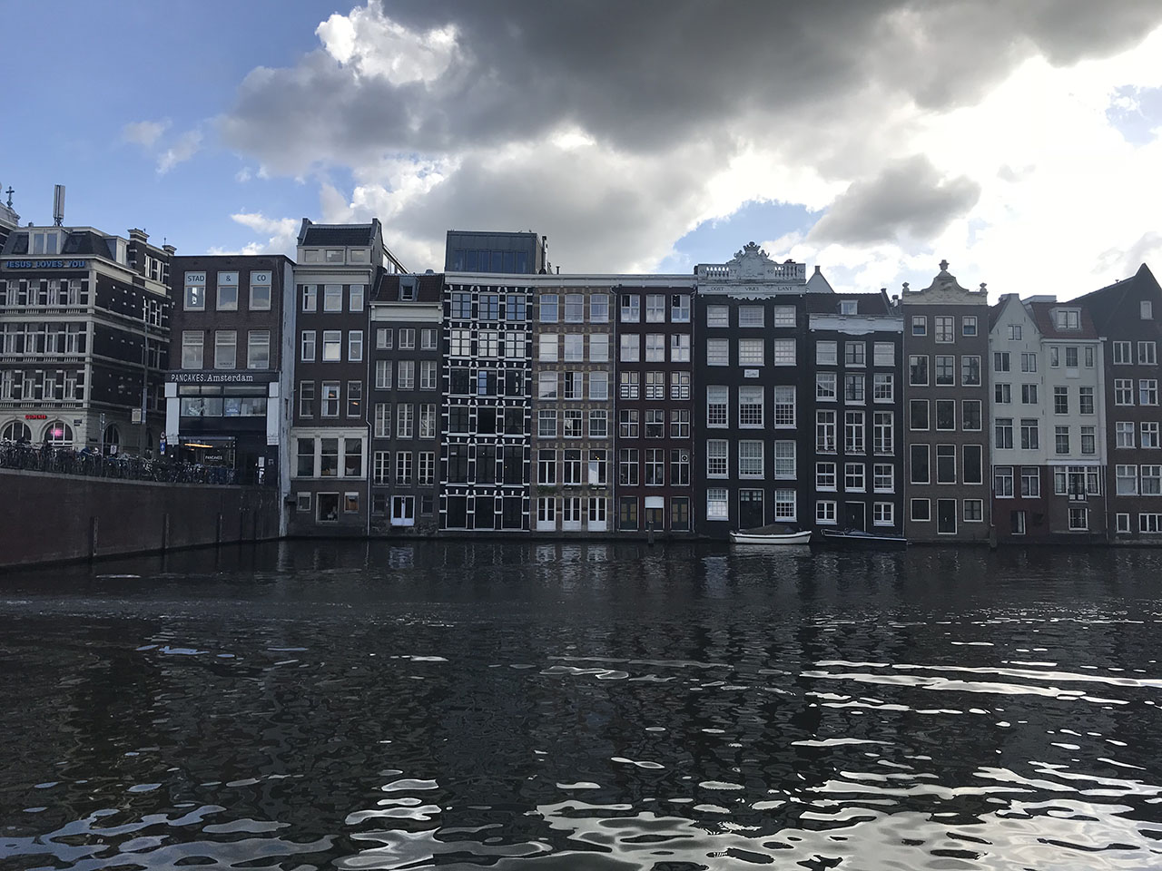 Grachtenhuizen, foto gemaakt met iPhone 7