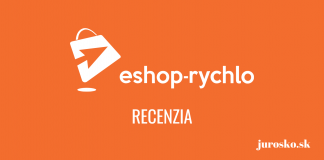 Eshop-rychlo - recenzia