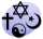 P religion world.svg