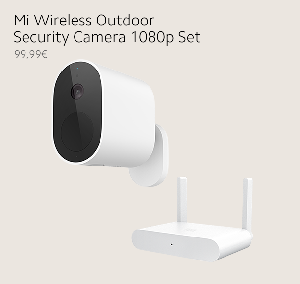 Mi Wireless Outdoor Security Camera 1080p*