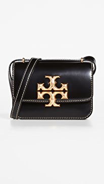 Tory Burch - Eleanor Spazzolato Small Convertible Shoulder Bag