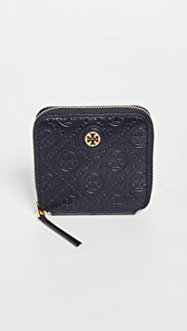 Tory Burch - T Monogram Leather Bi-Fold Wallet