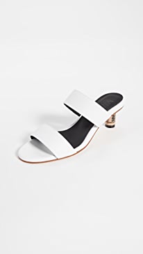 MM6 Maison Margiela - Double Strap Mules