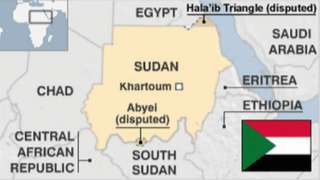 Map of Sudan