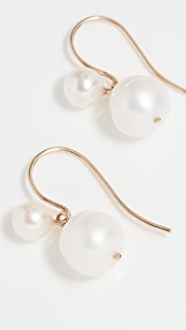 Ariel Gordon Jewelry - Pearl Duet Earrings