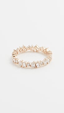 EF Collection - 14k Multifaceted Eternity Ring