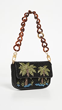 STAUD - Beaded Mini Tommy Chain Bag