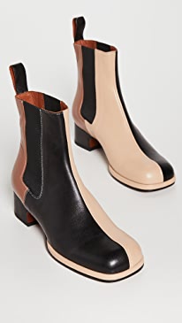 MANU Atelier - Squared Toe Chelsea Boots