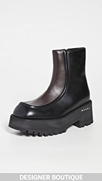 Marni - Chunky Heel Ankle Boots