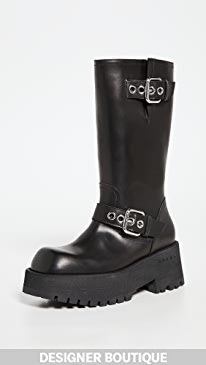 Marni - Biker Buckle Boots