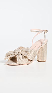 Loeffler Randall - Camellia Knot Mules with Ankle Strap