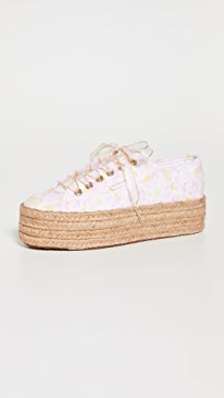 Superga - x LoveShackFancy 2790 Flowers Rope Espadrilles