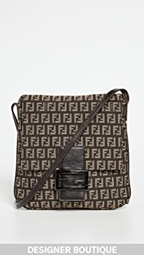 Shopbop Archive - Fendi Zucchino Flap Crossbody