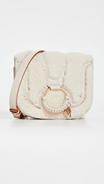 See by Chloe - Hana Shearling Small Crossbody Bag